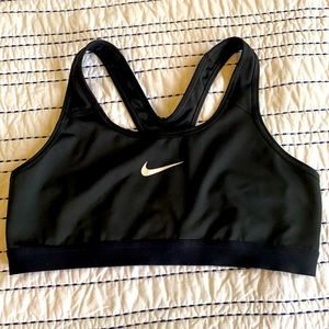 Nike Dri Fit Racerback Sports Bra Size Large